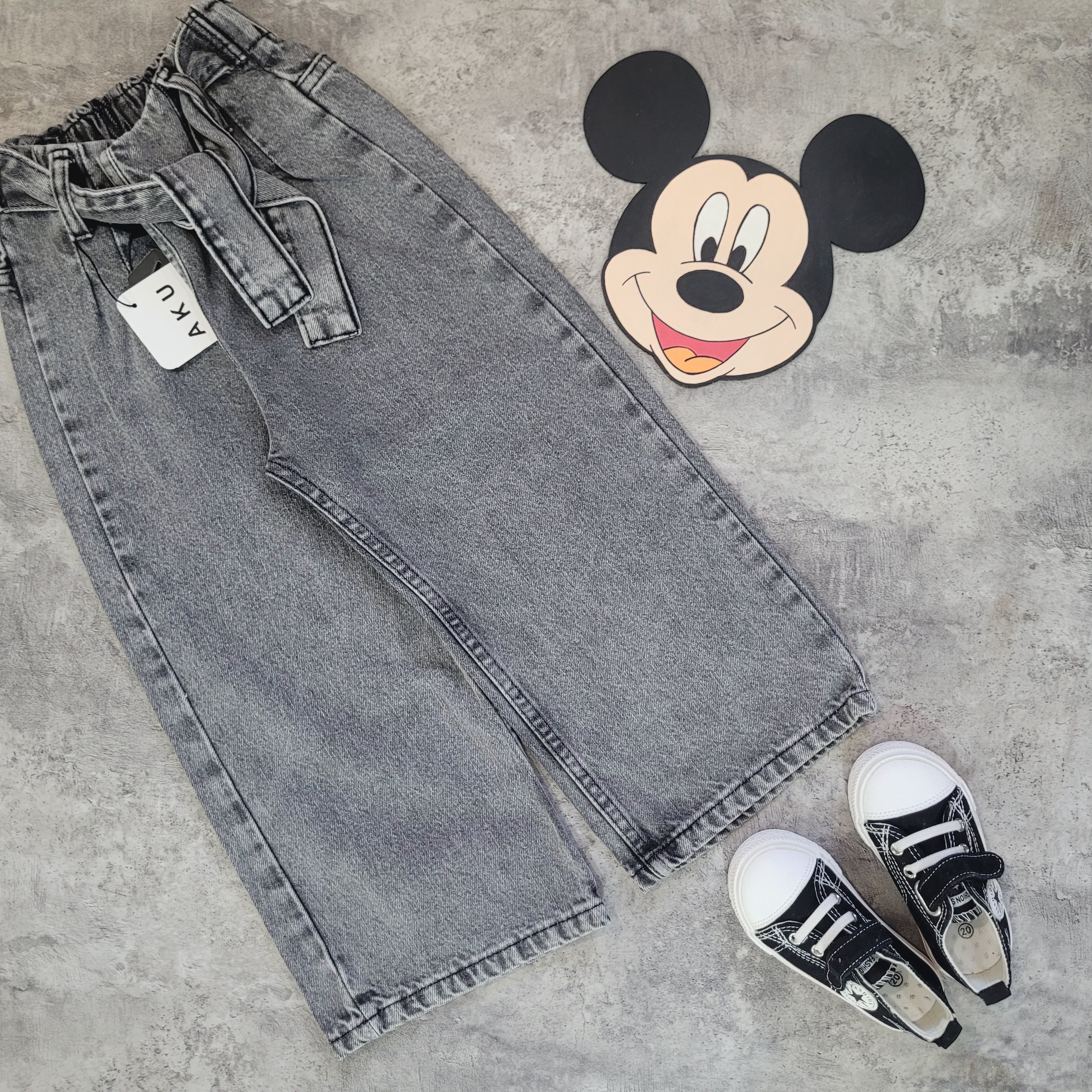 شلوار جین بگ دخترونه آکو