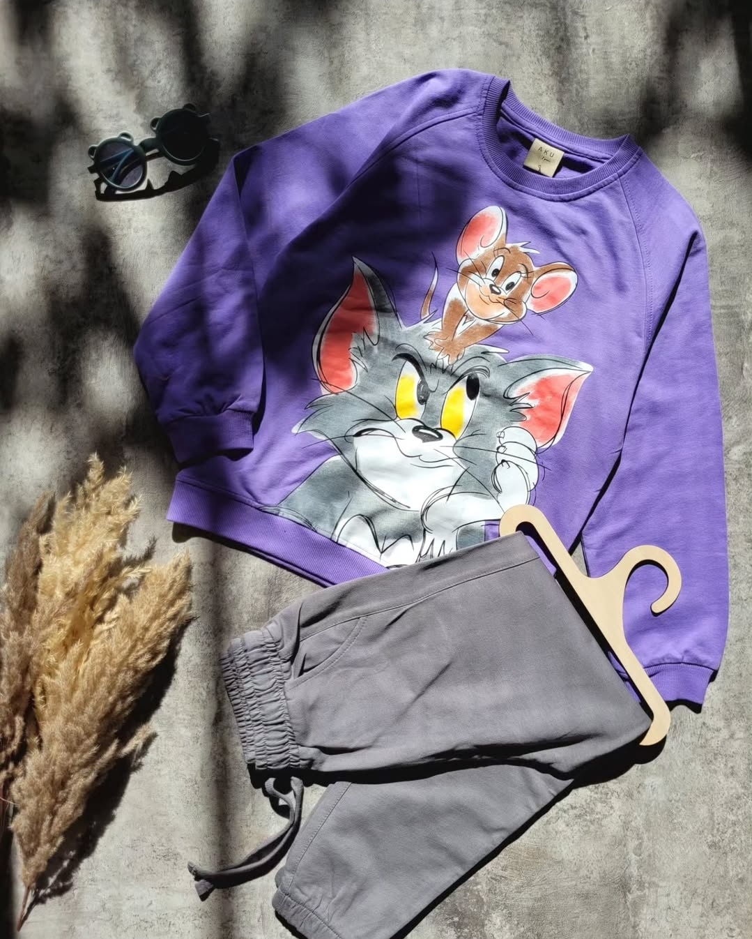 ست دورس و جاگر بچگانه طرح تام و جری برند آکو