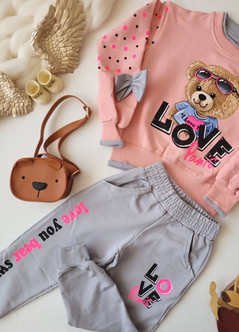 ست دورس دخترانه ترک طرح تدی